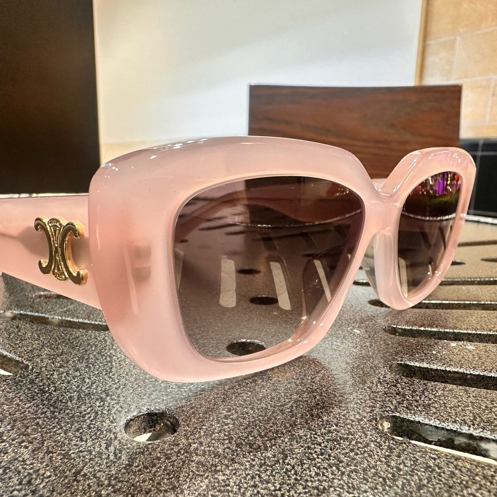 Triomphe 55mm Rectangular Sunglasses - image 4